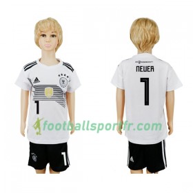 Tenue Allemagne Neuer 1 Enfant Domicile Coupe du monde 2018 Maillot de Foot